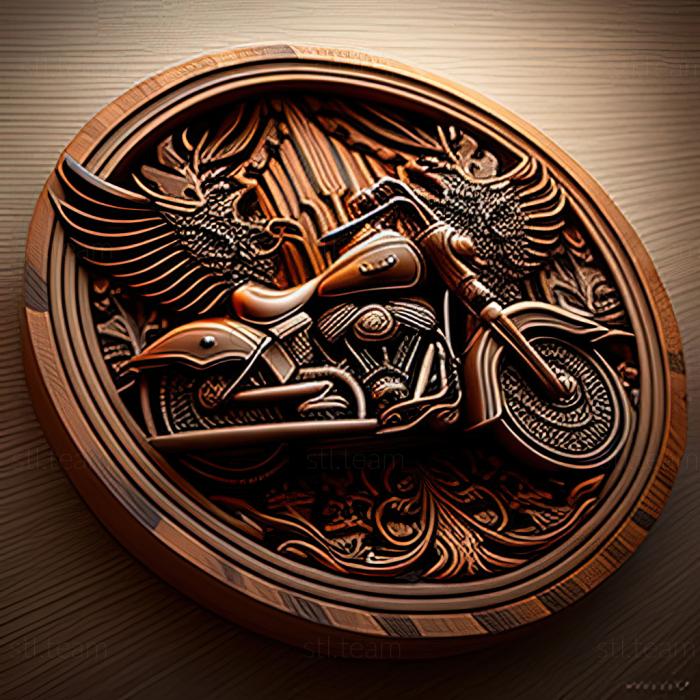 3D model Harley Davidson CVO Road King (STL)